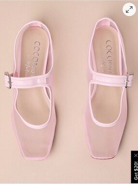 Coconuts by Matisse Light Pink Mary Jane Flats
